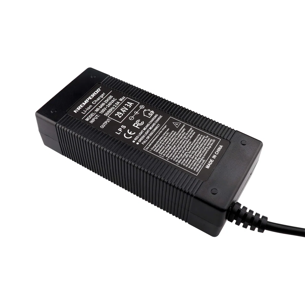 29,4V Caricabatteria per al Litio Per 25,2V 24V 7S Bici Batteria elettrica skateboard 29,4V 3A Caricabatteria per al Litio Per 25,2V 24V 7S Bici Batteria elettrica skateboard