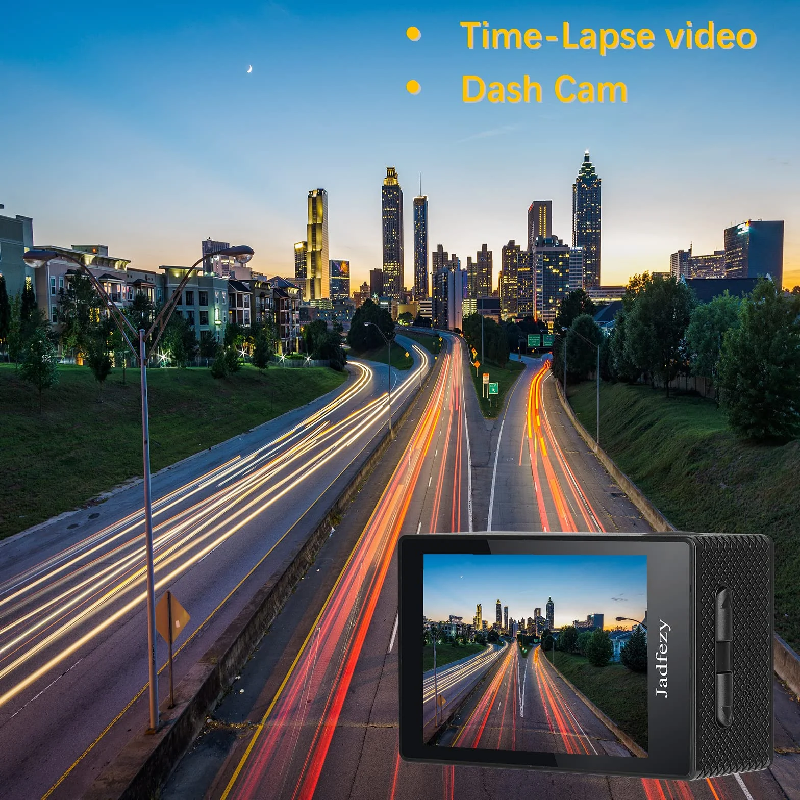 Action Cam 1080P con scheda da 32 GB, Macchina Fotografica Subacquea impermeabile 30M, Fotocamera Subacquea con Due 900mAh Batterie Ricaricabili e Kit Accessori