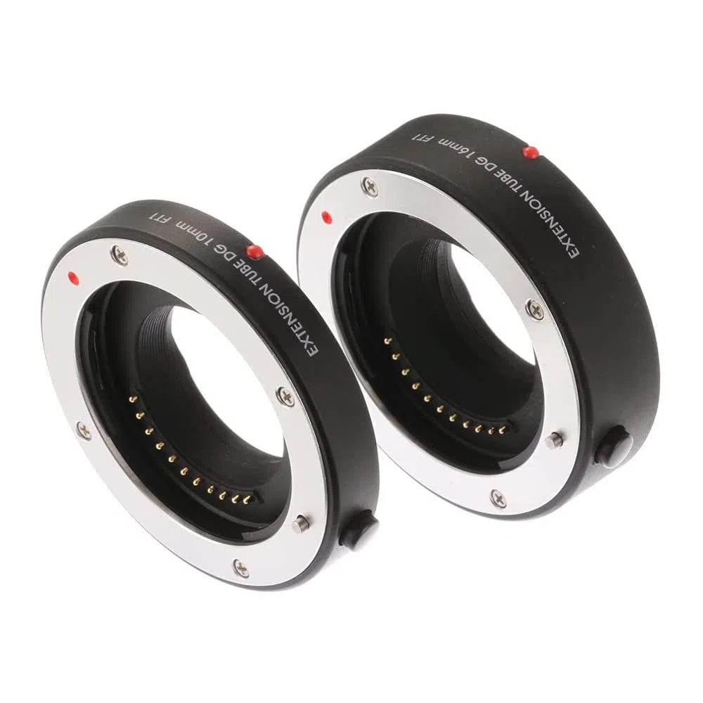 Hersmay Set di anelli distanziali per autofocus macro MFT, 10 mm/16 mm, micro quattro terzi M4/3 per Panasonic GH3 GH4 GH5 GH5s GF6 GX85 GX7 G1 GF1 GX1 per Olympus E-PL5/6/7/8/9 E-M5 E-M10 E-PL5