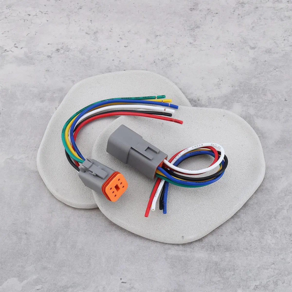 2 paia di connettori maschio femmina a 6 pin, 15 cm, compatibili con Deutsch DT per auto, camion, marina