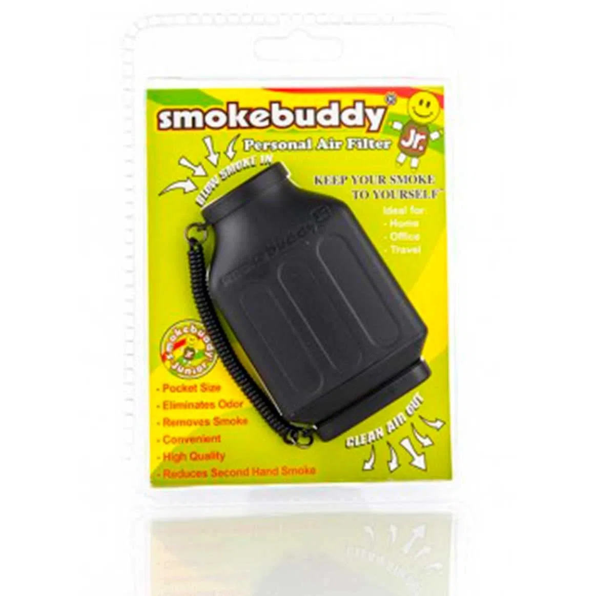 Smokebuddy Jr - Filtro dell'aria personale, colore: nero