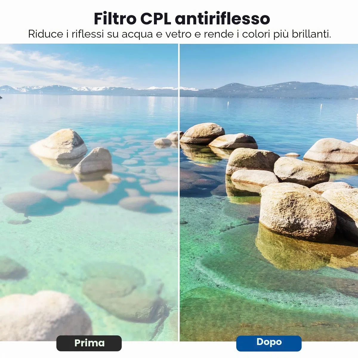 Neewer - Filtri fotografici, per obiettivo da 55 mm, professionali UV/CPL/FLD e filtro a densità neutra ND (ND2/ND4/ND8), per Sony A37 A55 A57 A65 A77 A100