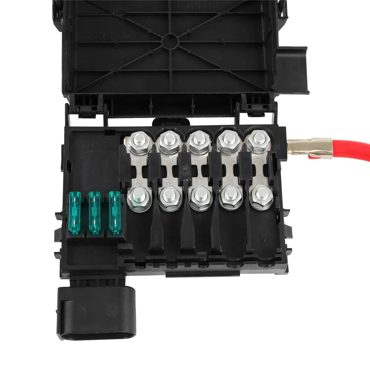 1J0937550A Portafusibili,scatola dei fusibili della batteria dell'auto,per V-W Golf Jetta Bora MK4 Beetle 2002-2010 S-eat Leon Toledo