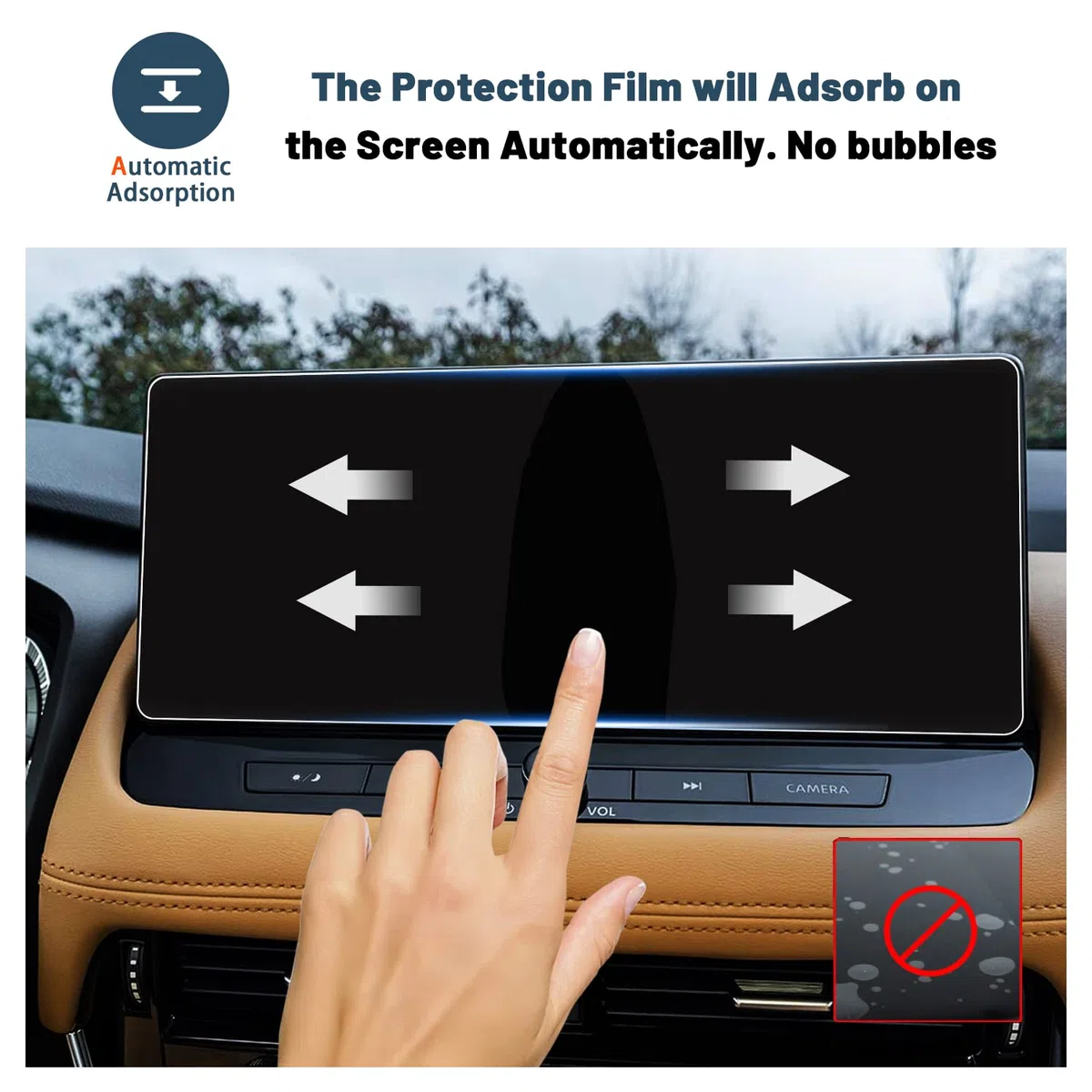 Ruiya Compatibile con Nissan X-Trail T33 | Qashqai J12 e-Power 2022-2025 2026 12,3" Pellicola Protettiva per Navigatore, Protettiva per Display GPS Proteggi Schermo X-Trail Accessori 9H Antigraffio