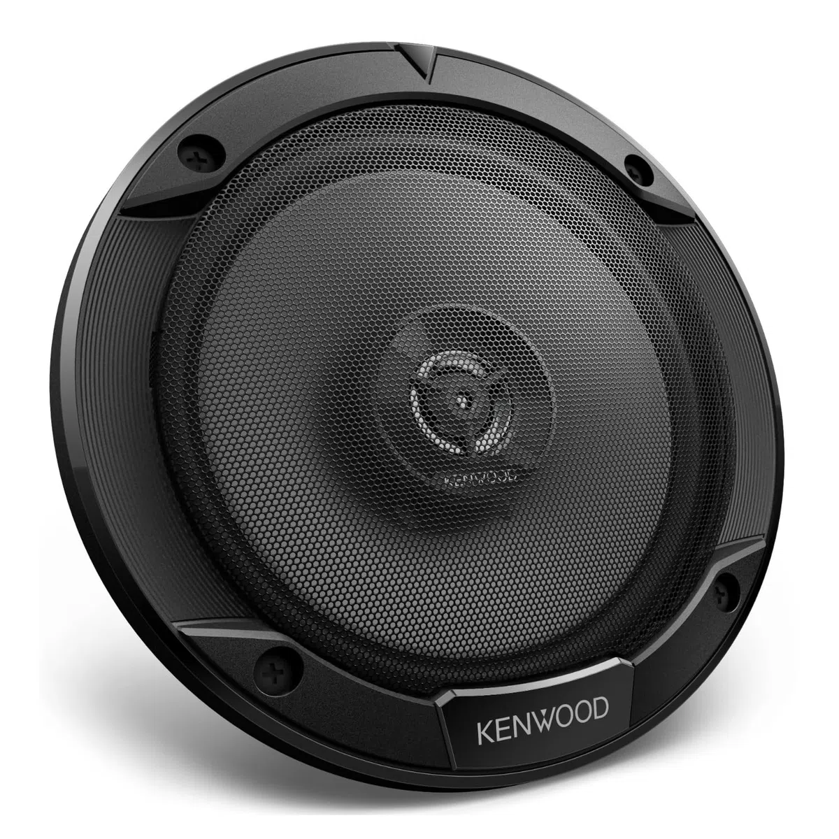 Kenwood, Sistema di altoparlanti KFC-S1766 serie Stage Sound a 2 vie, Potenza di picco 300W, montaggio a filo, doppio cono, Cono del woofer da 17cm in Polypropilene, Nero