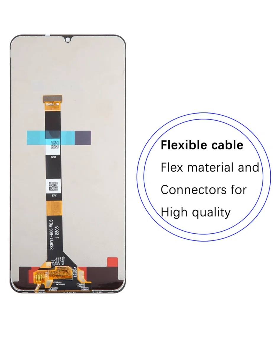 Display di ricambio per schermo LCD Realme C51, RMX3830 Display Touch Digitizer Assembly Kit parti di riparazione