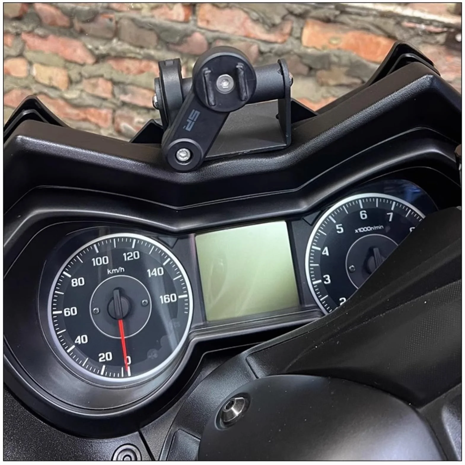 Supporto per navigatore Porta Cellulare per Moto,Supporto gps moto,ricambio in alluminio di precisione lavorato a CNC per Xmax 250/300/500 2018‑2021