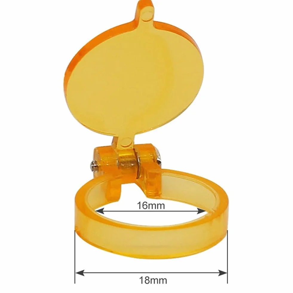 1 PCS Filtro Filtro in Plastica per Lampada Frontale A LED Occhialini Dentali Utile Illuminazione da Laboratorio Accessori per Lente d'Ingrandimento Binoculare Ottica