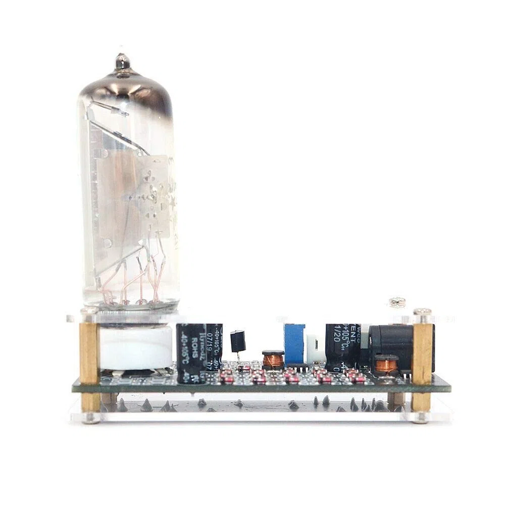 DollaTek Magic Eye 6E2 EM87 Tube Preamp Audio Indicatore di livello VU Meter, Music Spectrum
