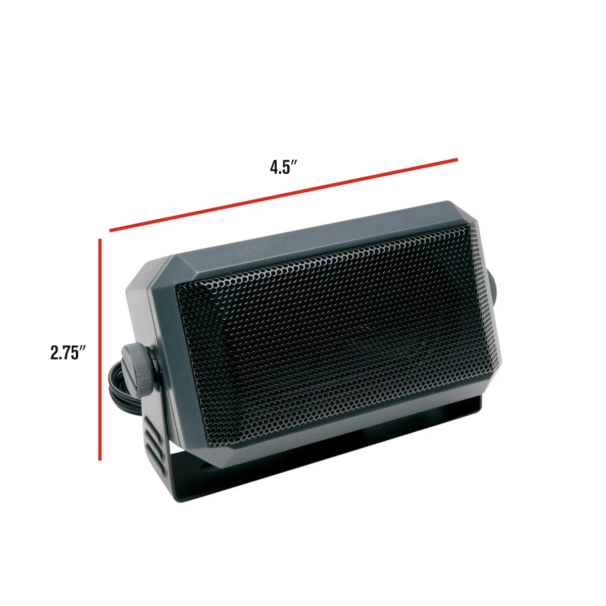 RoadPro RPSP-15 - Altoparlante universale CB con staffa girevole, 6 x 11 cm