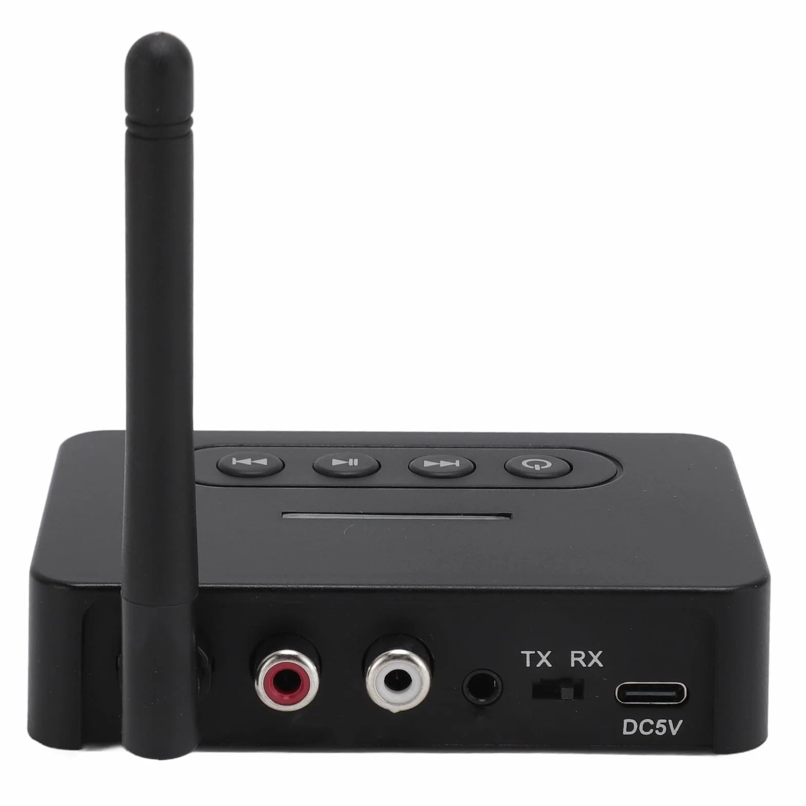 Trasmettitore Ricevitore Audio Bluetooth 5.1, Adattatore Audio HiFi Bluetooth 2 in 1 con Ottico AUX, Funzione NFC, per Audio Domestico e Stereo per Auto, con