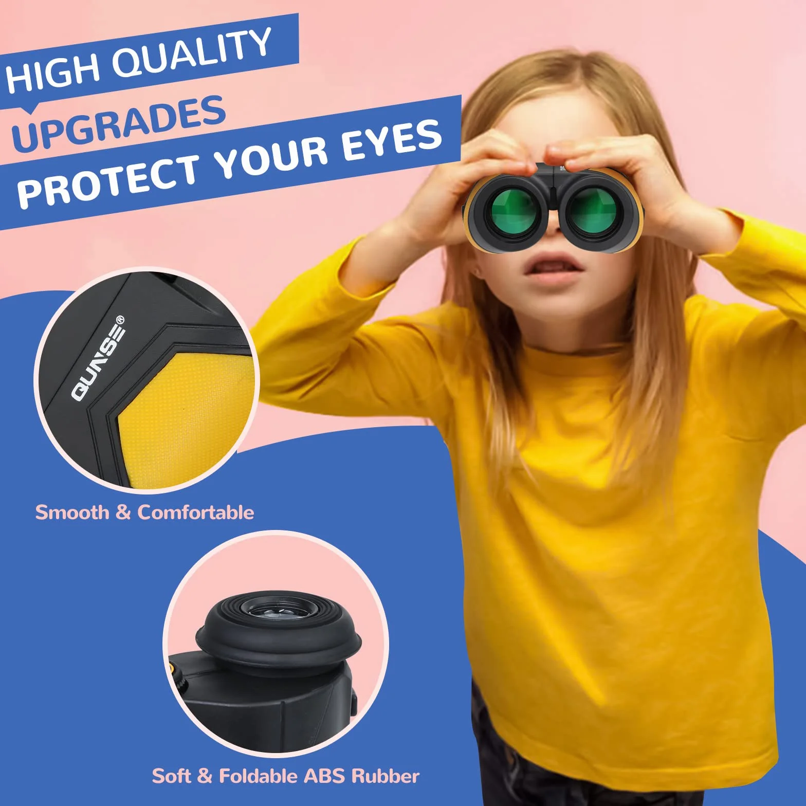 12x25 Compatto Binocolo con Oculare Grande per Adulti e Bambini, Mini binocolo compatto per Birdwatching, Teatro, Concerti, Caccia e Sport