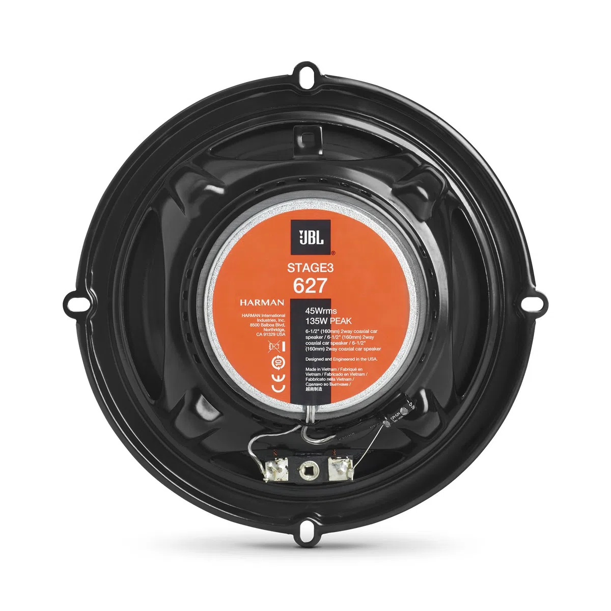 JBL Stage3 627 2-Vie impianto stereo Altoparlanti Auto Sistema di Harman Kardon - 225 Watt JBL Casse Auto 16 - 17 cm