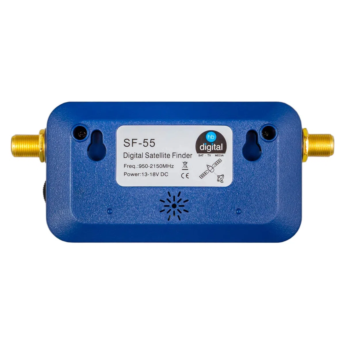 HB-Digital SET: Sat-Finder digitale con Display + Spelafili + Chiave d'installazione + Aiuto per svitare + 8x F-Connettore placcato oro + 2x Connettori + 4x Gommini di protezione dalle Intemperie