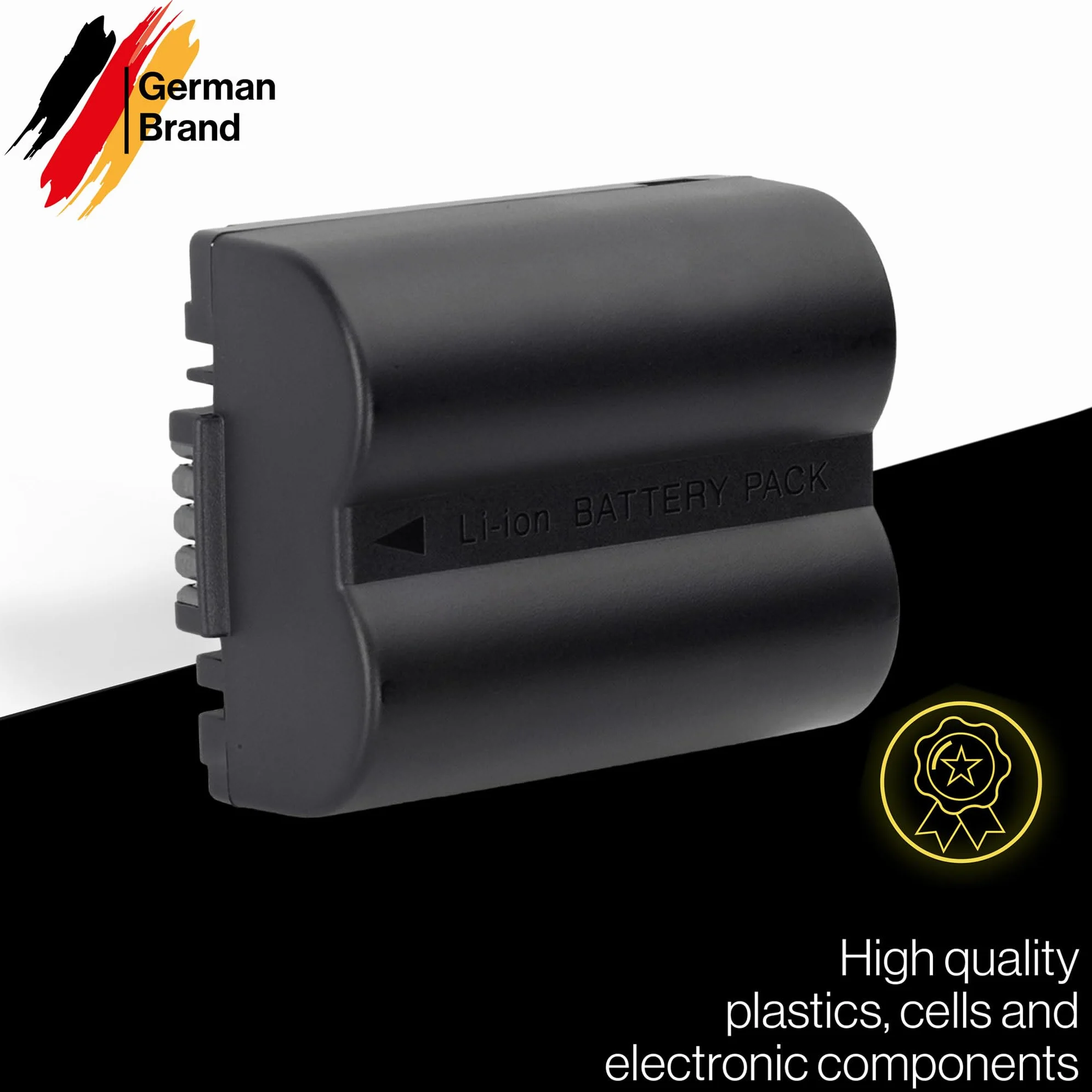 PATONA 2X CGA-S006 Batteria 750mAh – Ricambio per Panasonic CGA-S006E – per Lumix DMC-FZ7 FZ8 FZ18 FZ28 FZ30 FZ35 FZ38 FZ50, Leica V-Lux 1 – doppia riserva