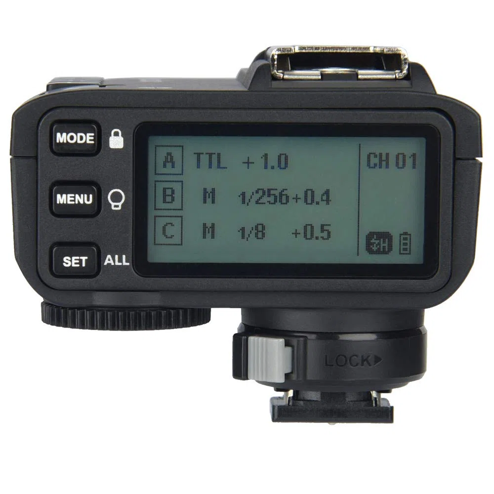 Godox X2T-S TTL Wireless Flash Trigger 2,4 G Connessione Bluetooth Trasmettitore HSS 1/8000s 5 Tasti di Gruppo Separati e 3 Tasti Funzione per Fotocamera Sony