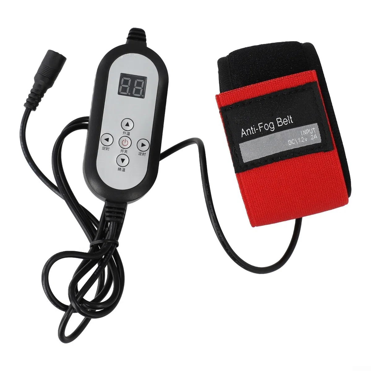 Cinghia antinebbia per riscaldatore di rugiada con controllo intelligente per obiettivi di telescopi e fotocamere, supporta diverse dimensioni di lenti (730 x 50 mm)