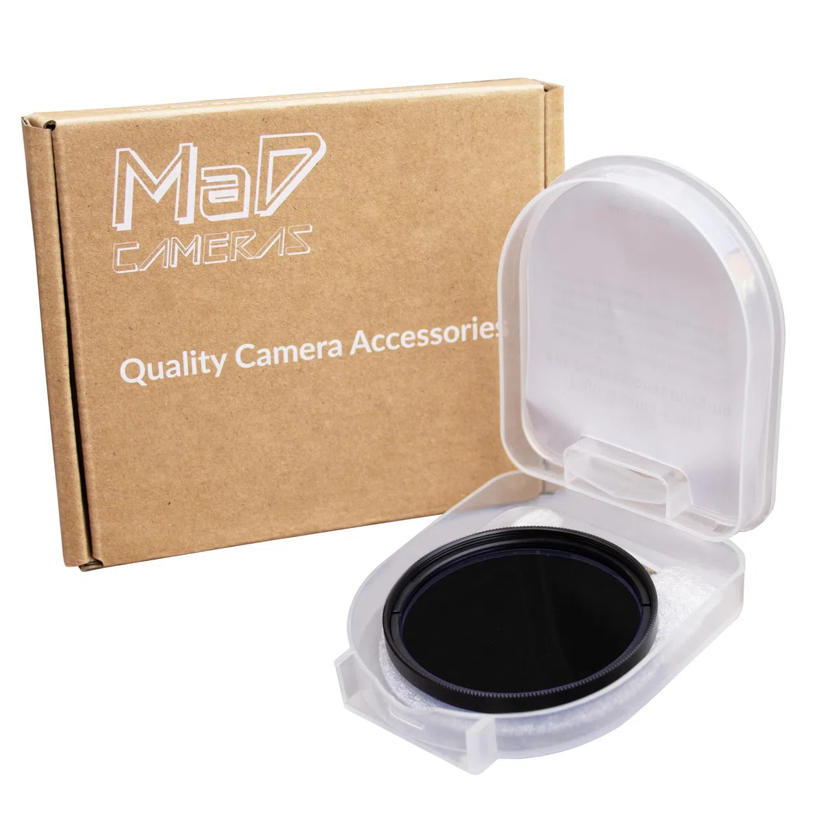 MaD Camera - Filtro Infrarossi IR R85 da 52mm - Filtro Premium per Obiettivi Reflex (DSLR) 850nm per Fotografia in Bianco e Nero ad Alto Contrasto - Ideale per Paesaggi e Nature Morte