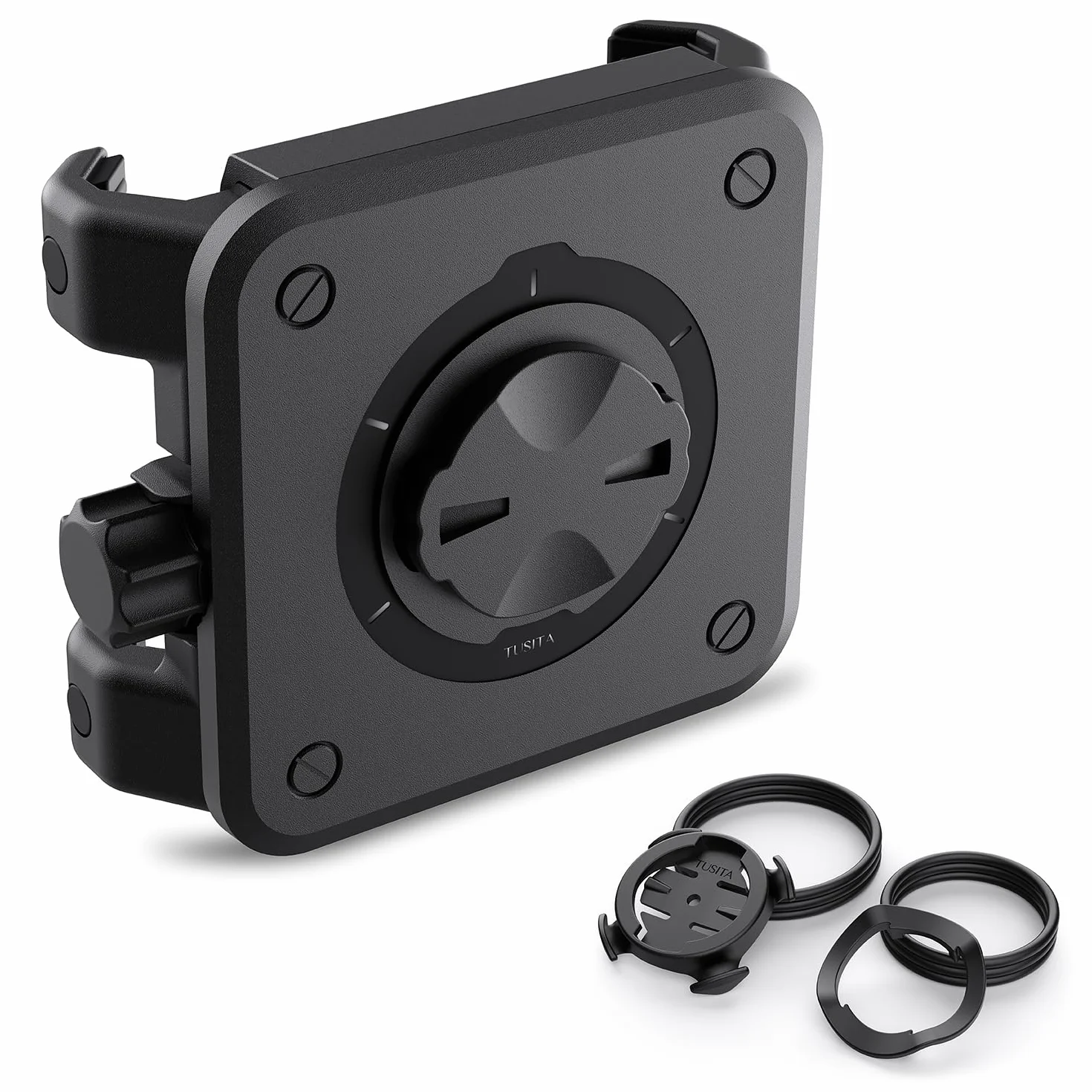 TUSITA Supporto per Telefono da Bicicletta Compatibile con Garmin Mount, 4.0"-6.9"