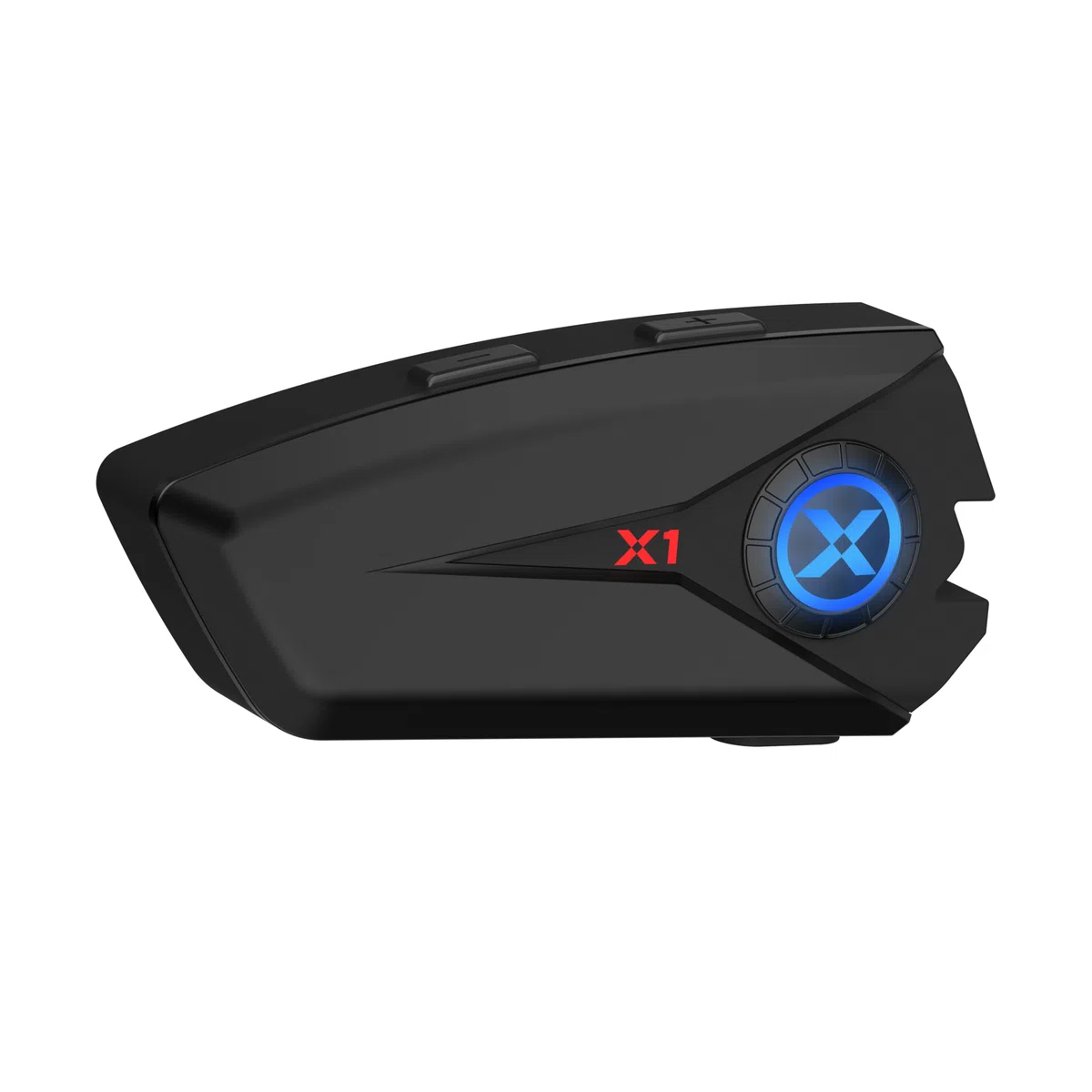 XGP X1 Auricolari Casco Moto Bluetooth V5.3, Cuffie Casco Moto Singola con Musica/ AI Vocale, Altoparlanti da 40mm, Impermeabilità IP67, 60h di Autonomia, Collega 2 Telefoni cellulari