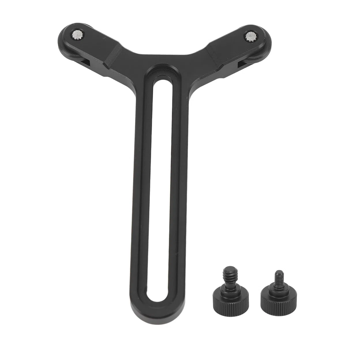 Akozon Staffa di Supporto per Obiettivo, Staffa a Y con Doppie Ruote Telaio di Supporto per Obiettivo per Ronin S SC