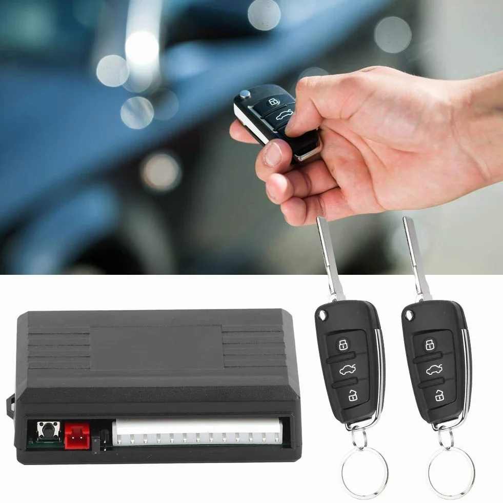 Chiusura Centralizzata a Distanza Per Auto, Chiusura Centralizzata Automatica Universale Kit Centrale a Distanza Sistema di Accesso Senza Chiave Modifica Auto