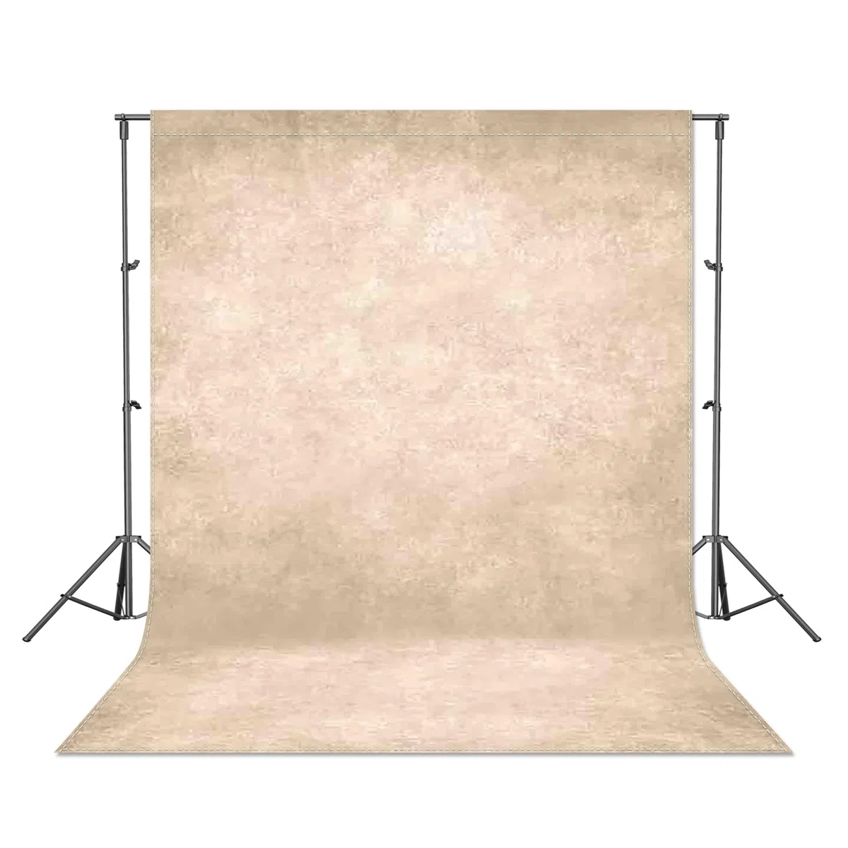 Luminora 1,5x2,1m Tessuto beige Astratto, Sfondo Fotografia Ritratto per Adulto, Neonato e Bambino, Studio Booth, Tasca (Senza supporto, senza clip)