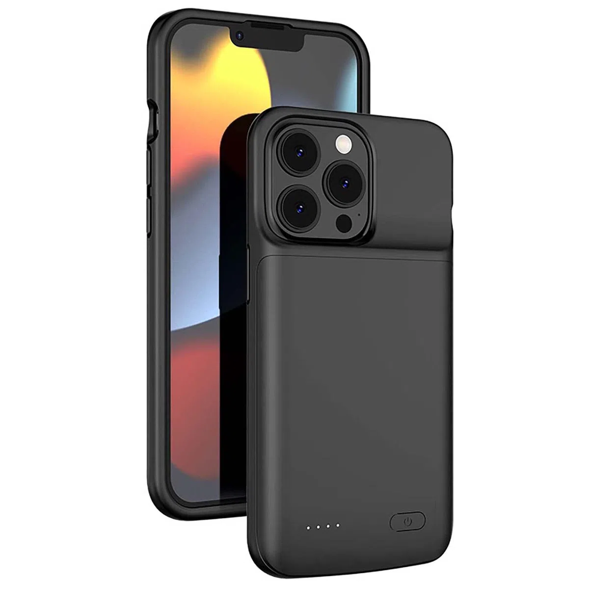 ELLENNE COVER BATTERIA PER IPHONE XR 6.1" RICARICABILE SLIM 6200mAh | COVER BATTERIA PER IPHONE XR 6.1" BATTERY CASE RICARICABILE SLIM SOTTILE 6200mAh