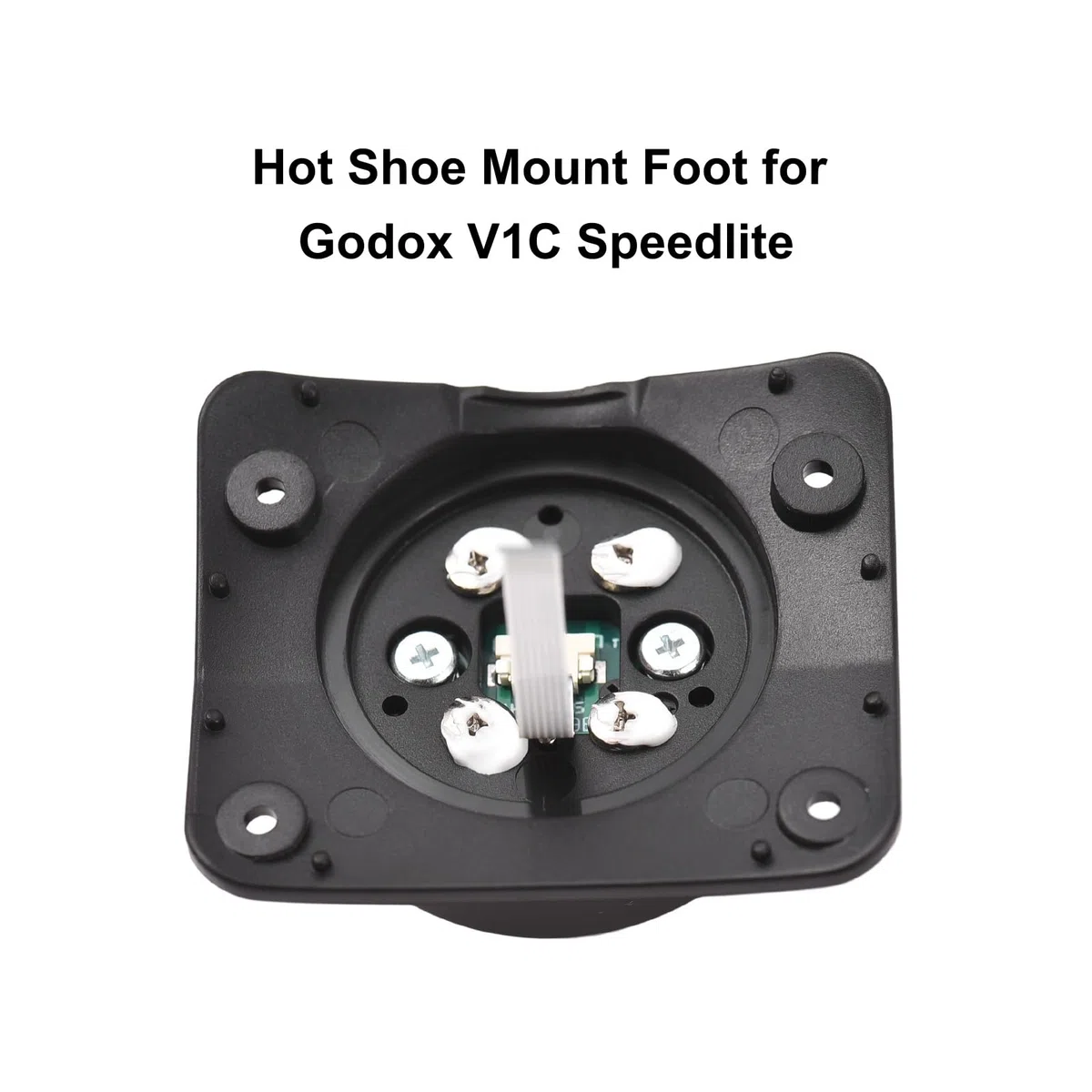 Godox Piede di Montaggio per Hot Shoe Compatibile Con Parti di Riparazione del Flash della Fotocamera V1C Speedlite