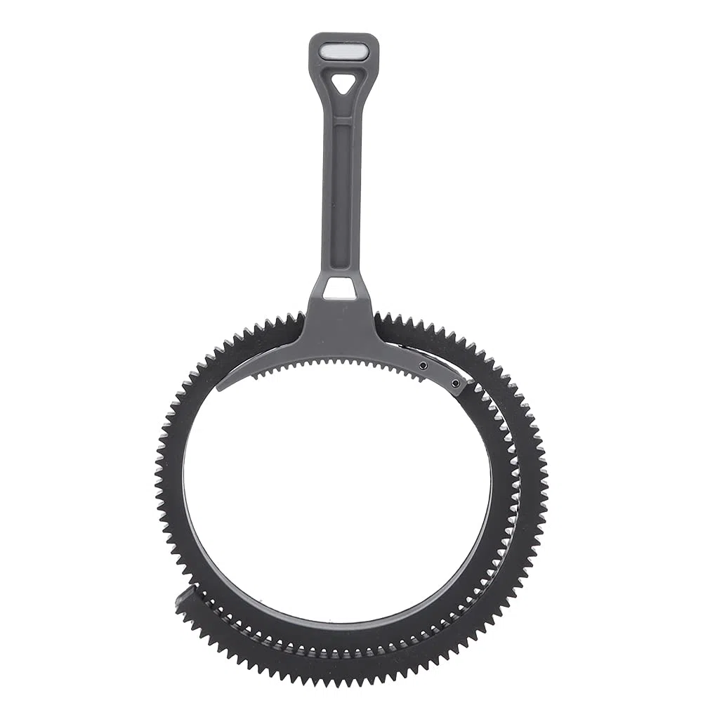 Materiale durevole in plastica e gomma, presa di messa a fuoco, leva del cambio, presa di messa a fuoco per tutte le fotocamere DSLR, videocamere, Dv, HDV (grigio)