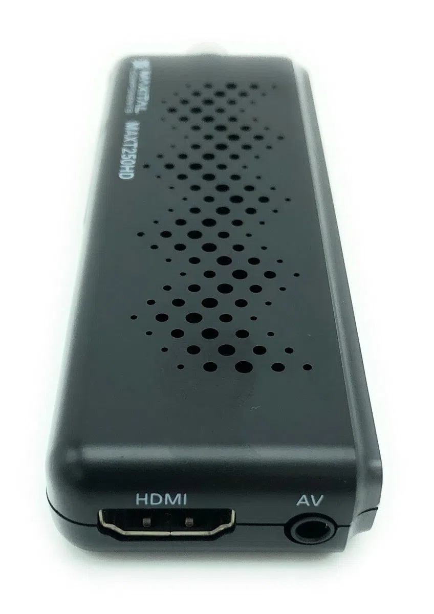 DECODER RETRO TV HDMI DIGITALE TERRESTRE ZAPPER DVB-T2 HD HEVC H.265 MAIN 10 CON TELECOMANDO UNIVERSALE