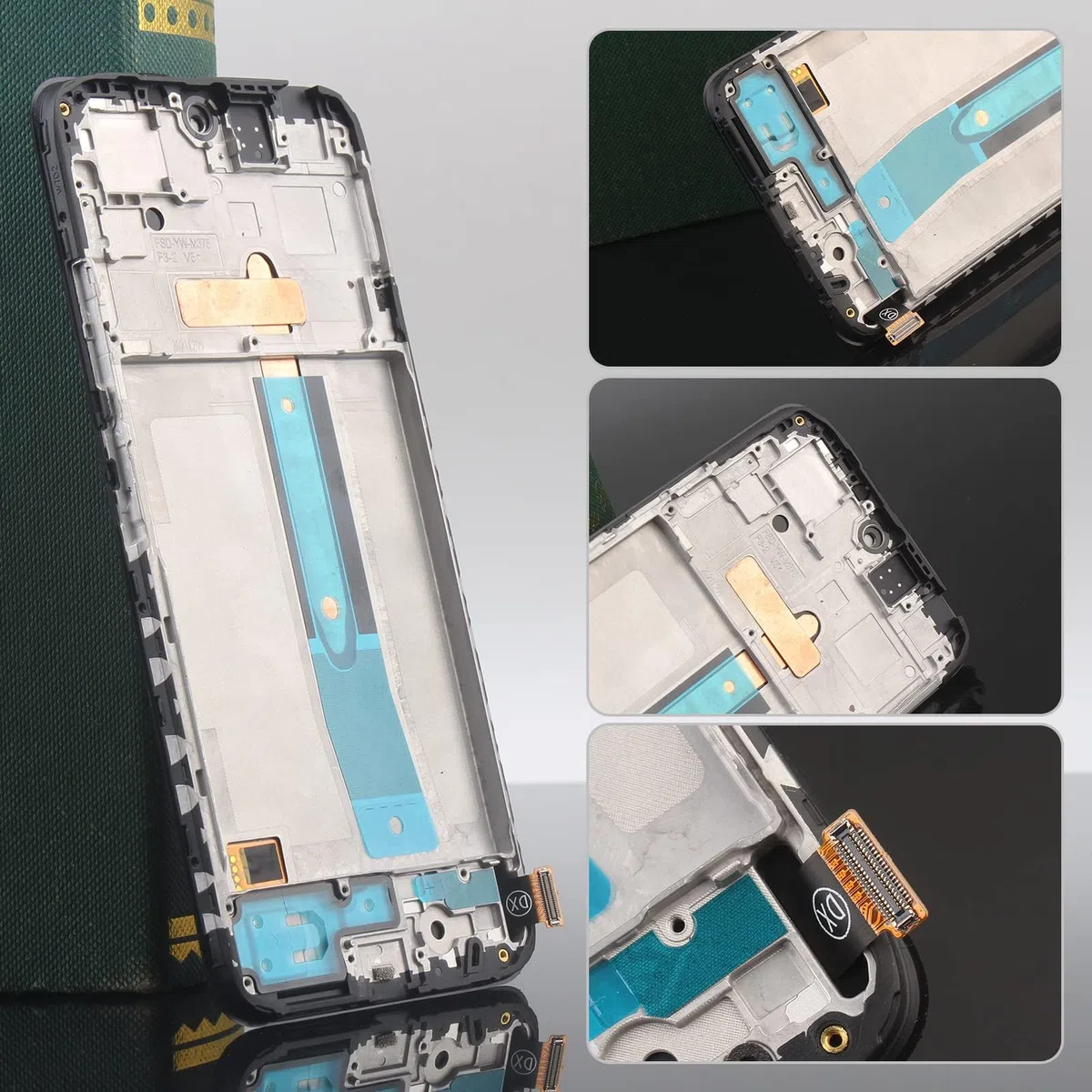 6.43'' Incell Display LCD with Telaio per Xiaomi Redmi Note 11S 2201117SG 2201117SI LCD Schermo Touch Screen Digitizer Assemblea E Strumenti di Installazione