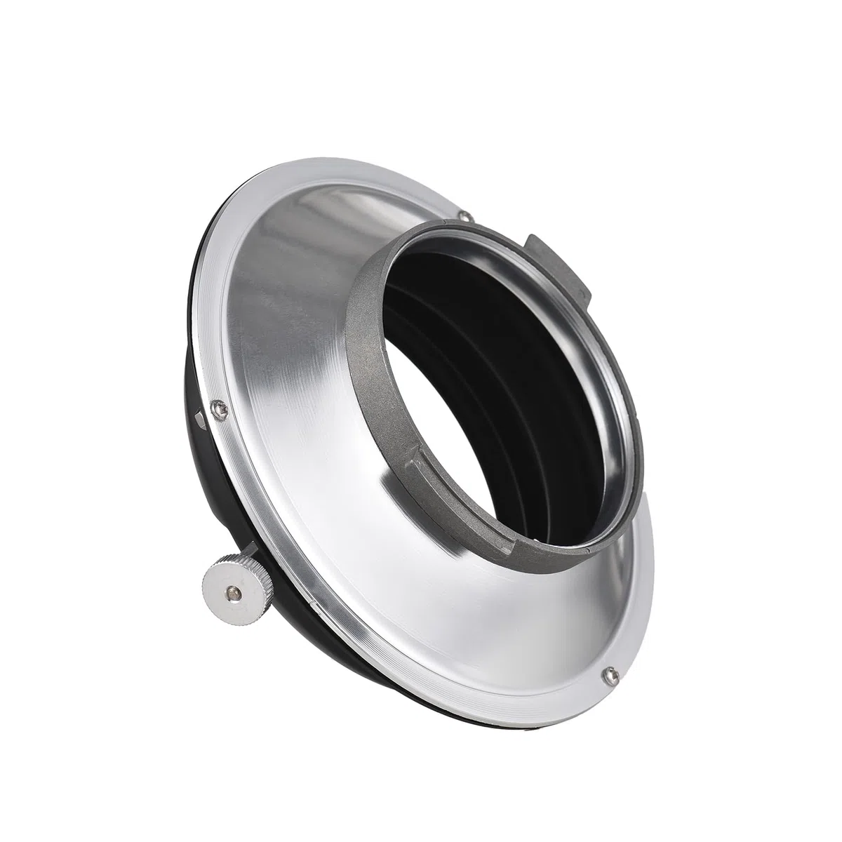 Andoer Adattatore Speedring in metallo convertitore per montatura Broncolor a montatura Bowens, accessorio Softbox leggero per fotografia