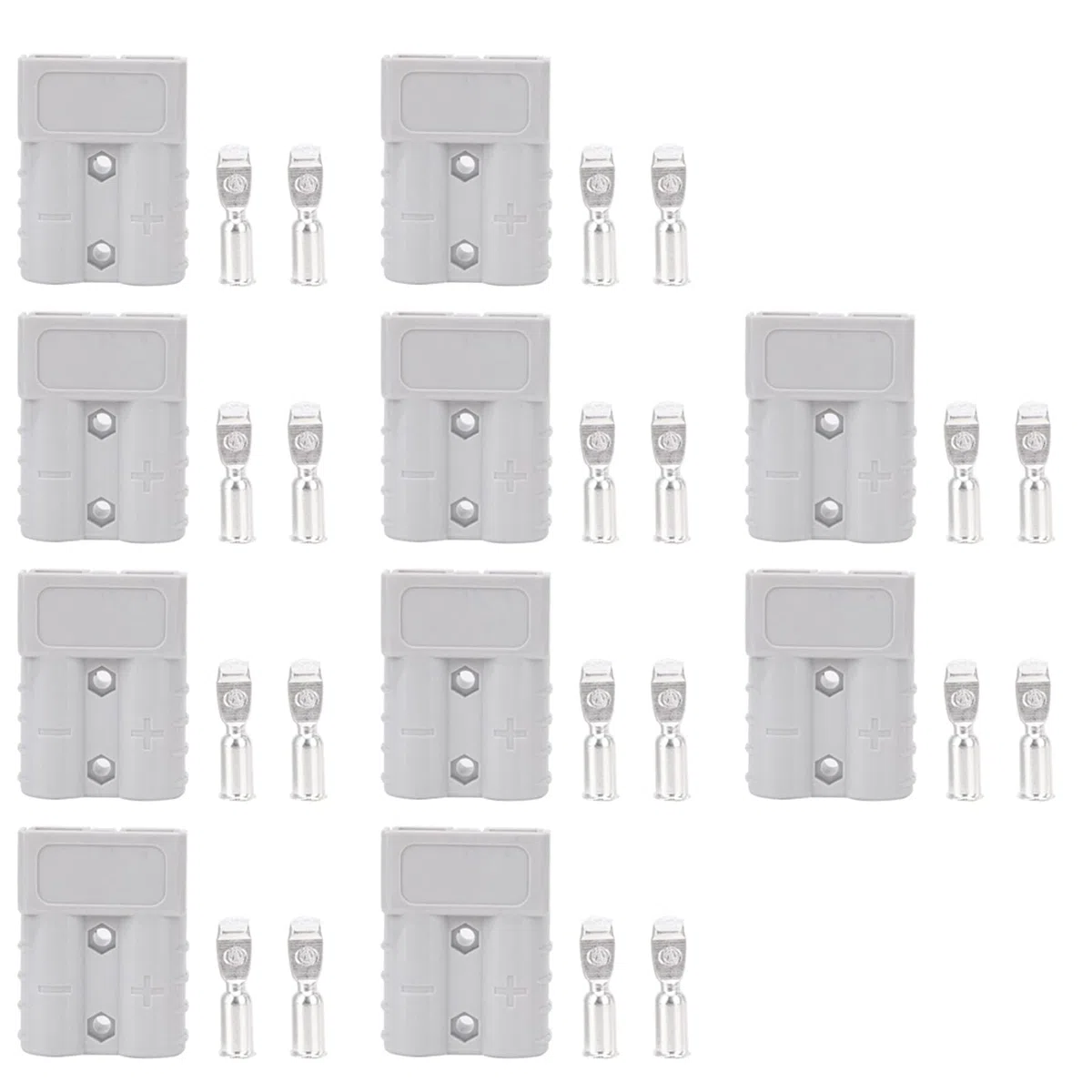 Connettori Alimentazione per Batteria 50A 600V 16mm² 6AWG 10 Coppie per Rimorchio Caravan Accessori Elettrici