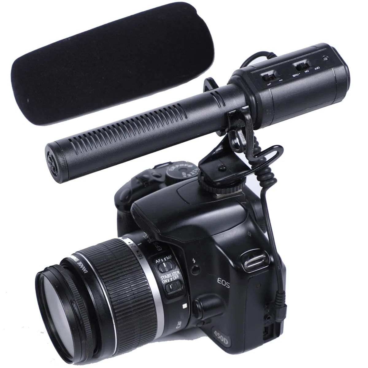 Nicama SGM5 Microfono Cardioide Condensatore Fotocamera per DSLR Nikon Canon Sony Videocamera DV