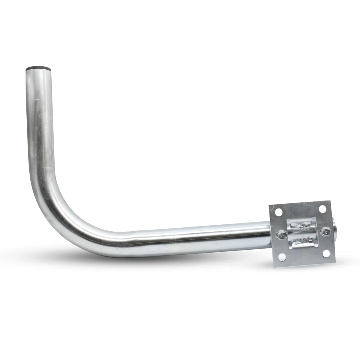 DOJA Barcelona | Staffa per Antenna a L da Balcone | 42 x 27cm | 1 Pezzo | Staffa L | Supporto a L Antenna Esterno | Supporto a L per Satellitare da Balcone | Staffe a L