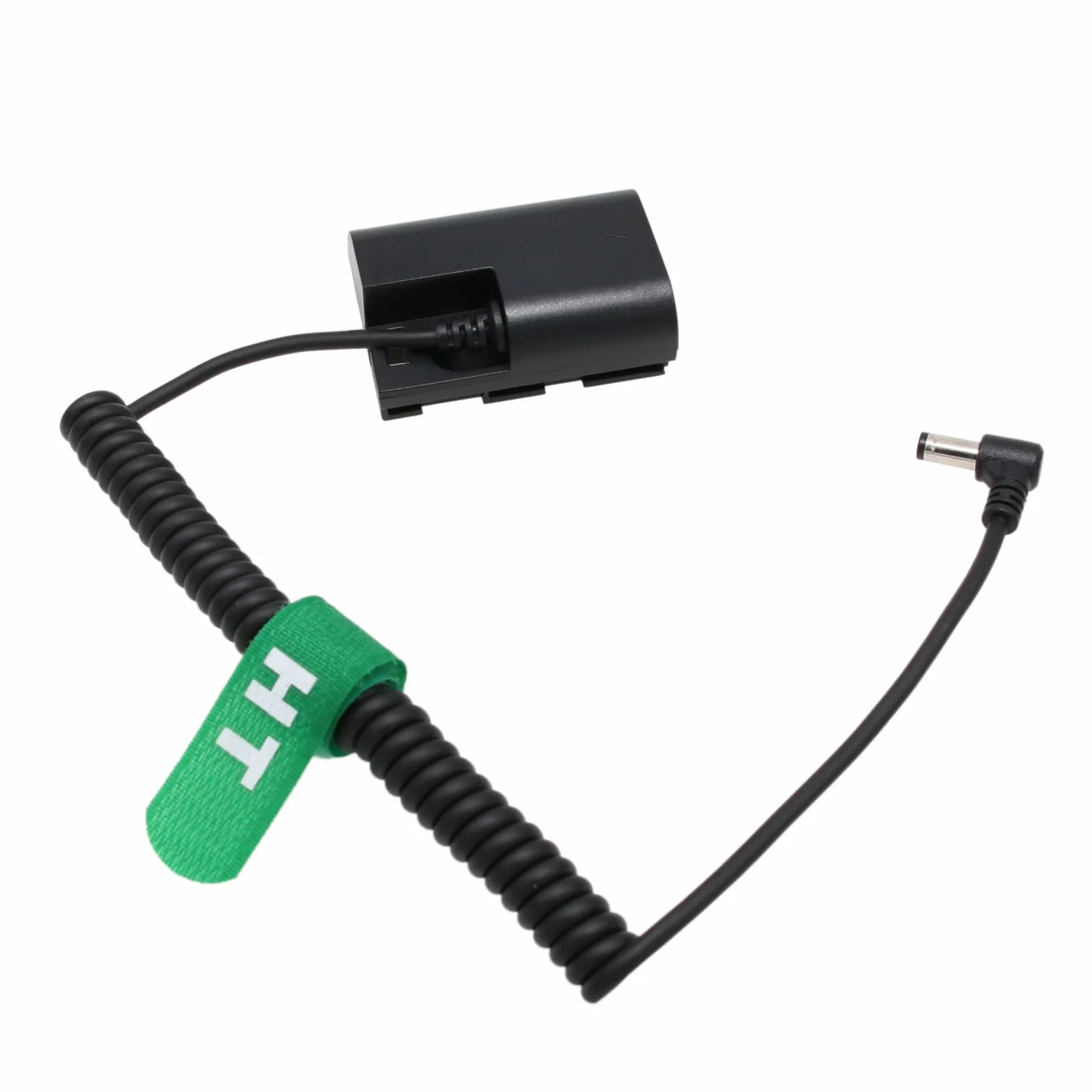 HangTon DC Barrel LP-E6 - Adattatore per batteria per monitor Canon 7D Mark II SMALLHD serie 500 700