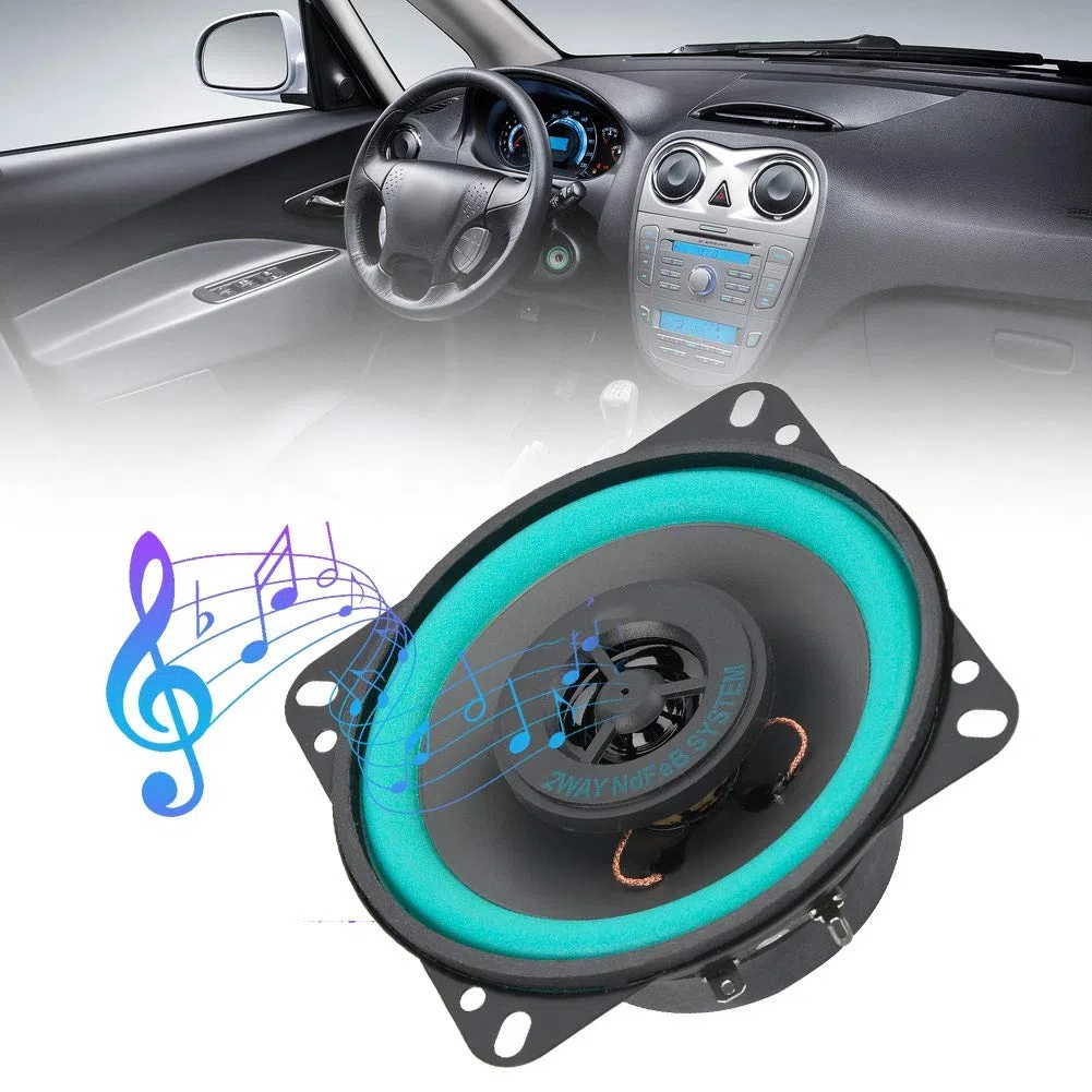 Altoparlanti Auto 10cm - Tweeter Diffusori 4 Pollici 100W Super Power Speaker