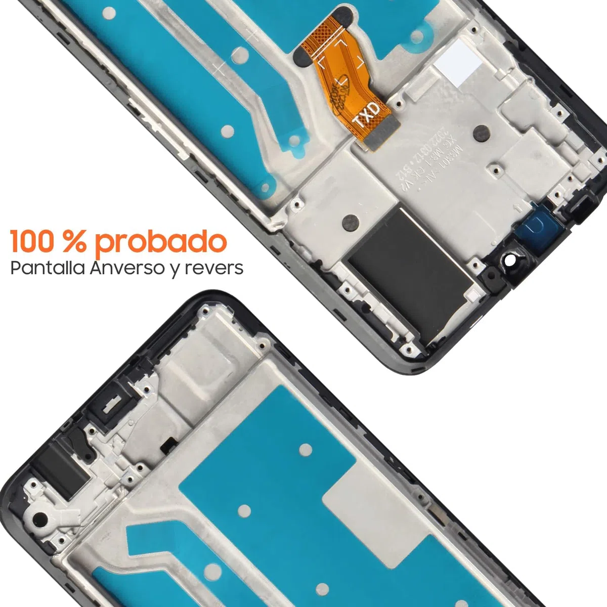 AGCUT Display LCD per Honor X7 Display LCD per Honor X7 CMA-LX1 LX2 LX3 6,74 Pollici Schermo di Ricambio Digitalizer Touchscreen Assemblea con Riparazione, Nero con Telaio