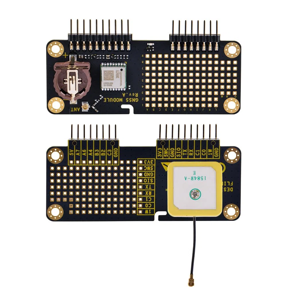 GNSS Modulo Ricevitore per Flipper Zero, supporta GPS, BeiDou (BDS), GLONASS e QZSS sistemi, Con antenna GNSS attiva per Flipper Zero