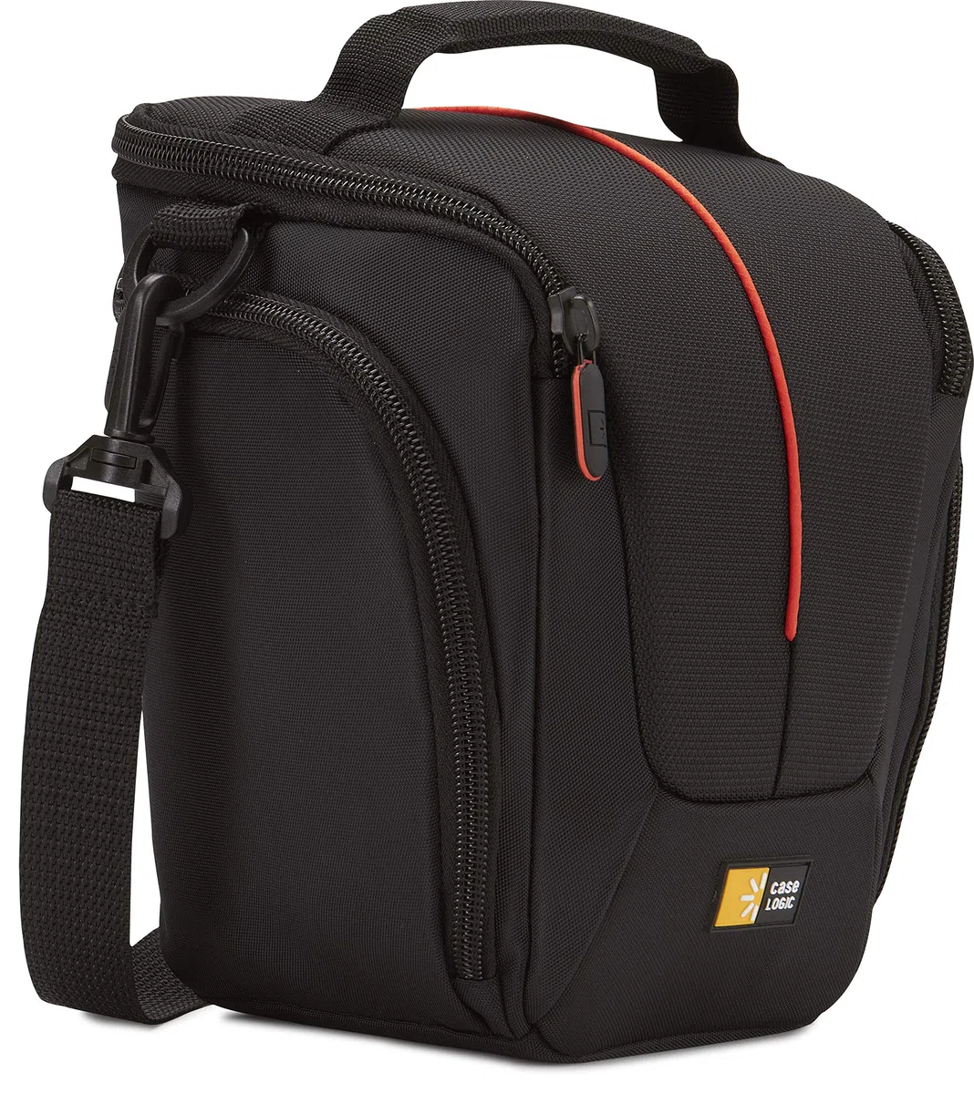 Case Logic DCB-306 Custodia Fondina in Nylon per Fotocamera Reflex, Nero