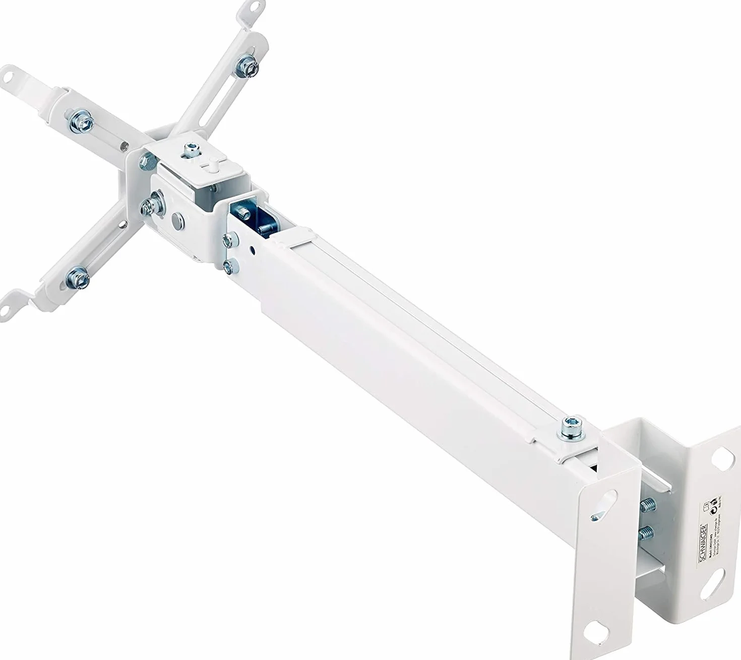 Schwaiger LWH310WD supporto per proiettore Muro/Soffitto Bianco