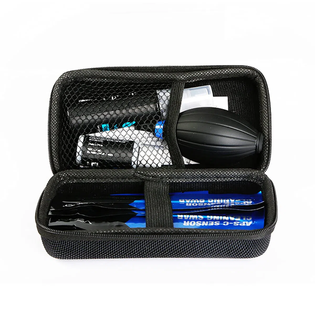 VSGO DKL-20 - Kit di pulizia professionale per fotocamere con sensore APS-C, tamponi per la pulizia dell'obiettivo, penna per la pulizia dell'obiettivo, compatibile con fotocamere DSLR Canon, Nikon,