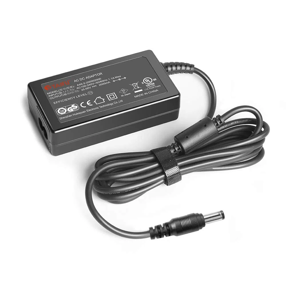 TAIFU DC 25V 2A Alimentatore Caricatore per Soundbar LG SN4 SN7CY SJ2 SJ8 SK8Y SK5Y SK9Y SK9 SJ4Y SJC8 SJ3 SJ5 SJC8 Sistema Soundbar Audio ad Alta Risoluzione Cavo Alimentazione Adattatore