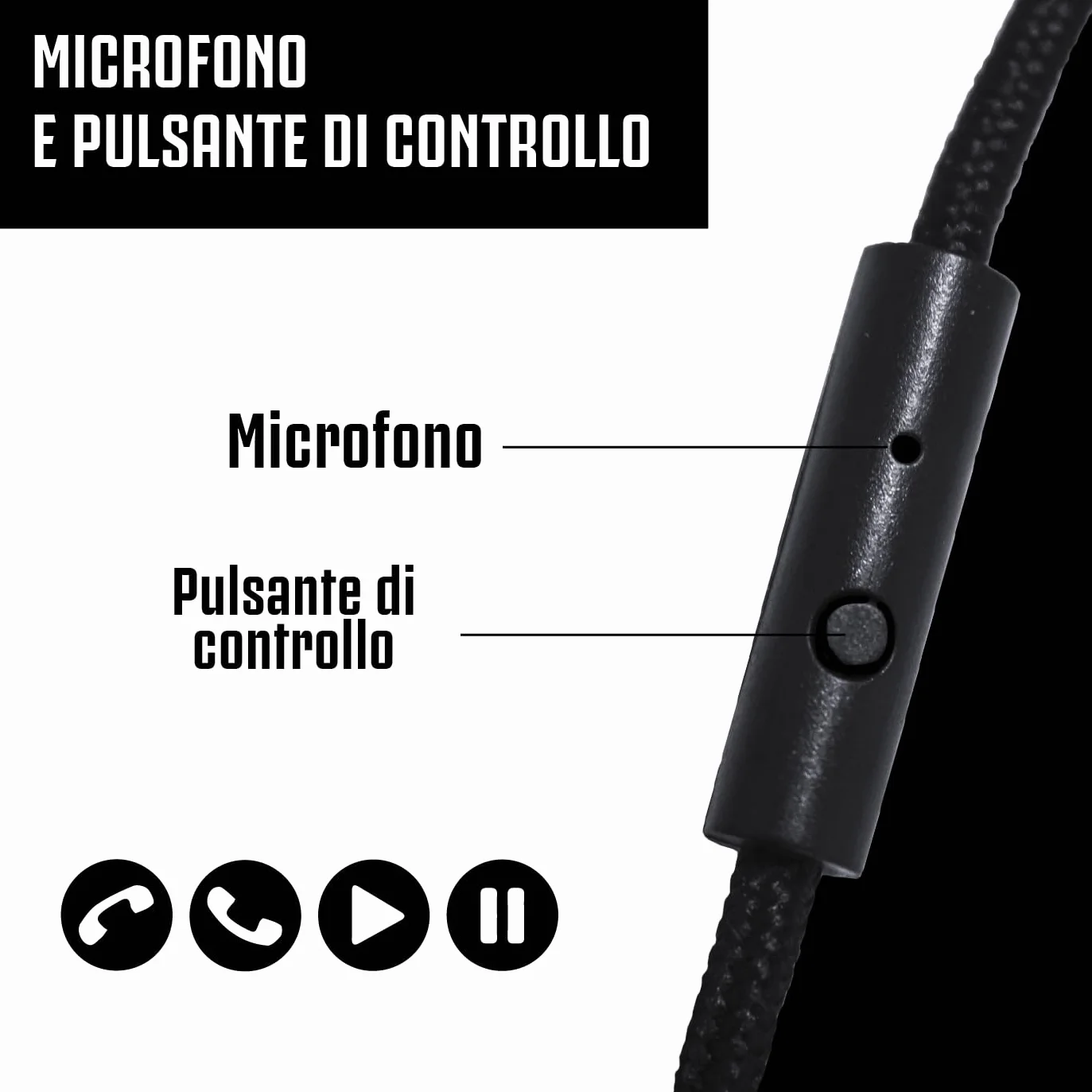 TECHMADE Juventus Football Cuffia microfono incluso |ON-EAR |con filo cavo aux | Bianco/Nero | con adattatore usb-c (+ POWERBANK 5000)