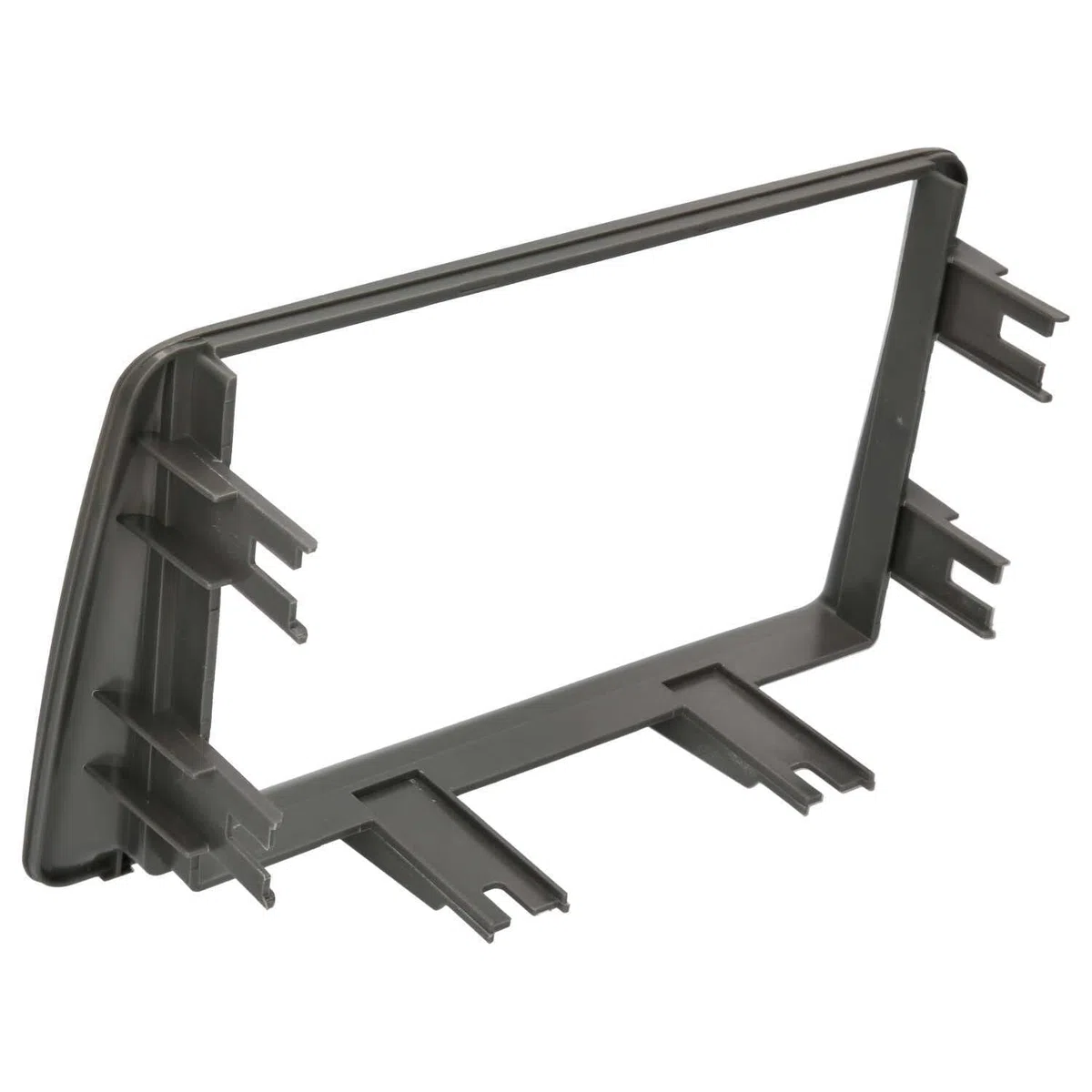 Audioproject A408 - Mascherina autoradio 2-DIN Compatibile con Fiat Panda (169) 2003-2012 Cornice autoradio Mascherina Telaio Adattatore Grigio/Nero