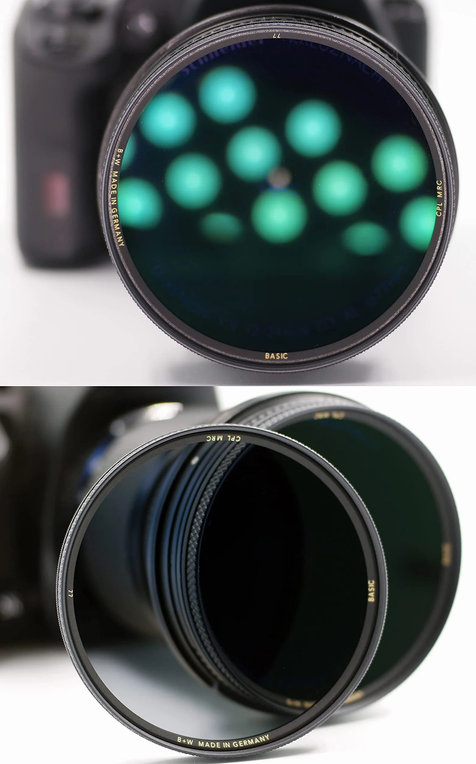 B+W Basic Circular Polarising Filter MRC 82mm - Sostituisce F-Pro 66-1081903