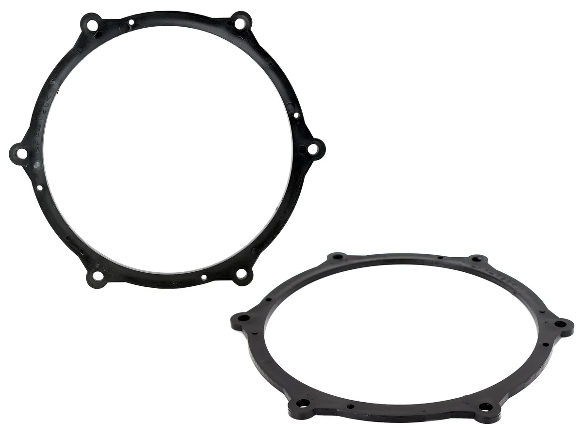 Sound-way Kit Adattatori Anelli Distanziali Supporti Altoparlanti Casse Autoradio connettori per Auto da 16,5 / cm 165 mm Compatibile con Seat Ibiza 6J, 6P