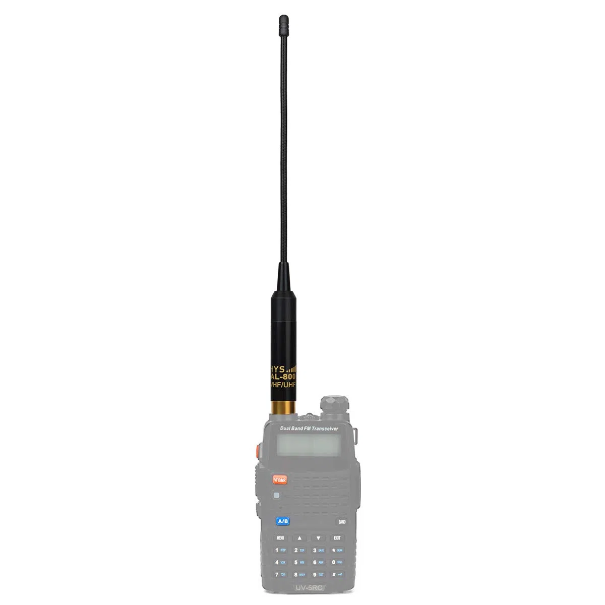 HYS Antenna retrattile SMA femmina VHF/UHF 144/430 MHz Dual Band rimovibile e sostituibile Ham Radio Antenna Per Baofeng Quansheng Wouxun Radio a 2 vie