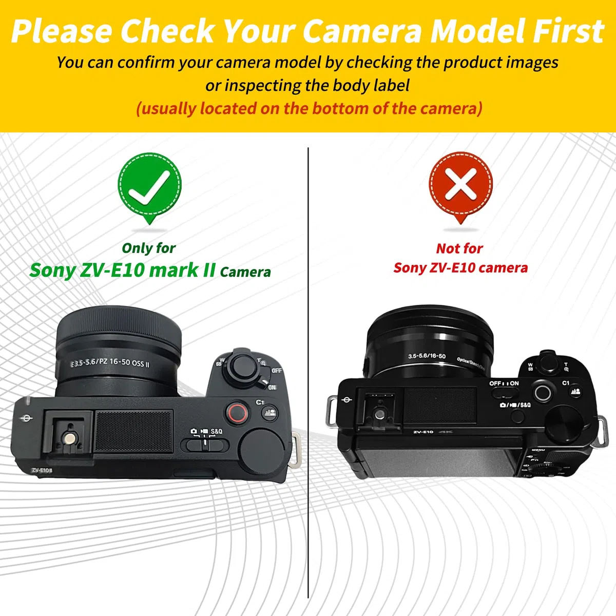 Rieibi Custodia protettiva in silicone per fotocamera Sony Alpha ZV-E10 II con 2 pellicole protettive per lo schermo, custodia leggera ZV-E10II per fotocamera Sony ZV-E10 II